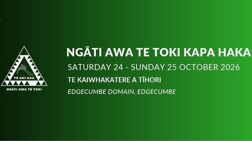 Ngāti Awa te Toki 2026