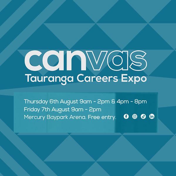 Canvas tauranga banner