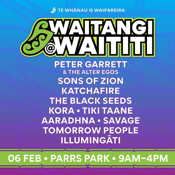 Programme for Waitangi at Waititi event