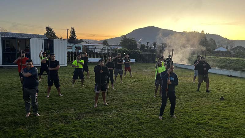 Tāwharau initiates learners' trade training journey with culturally situated learning.