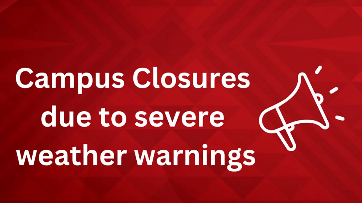 Campus closures for Cyclone Gabrielle 13 Feb 2023