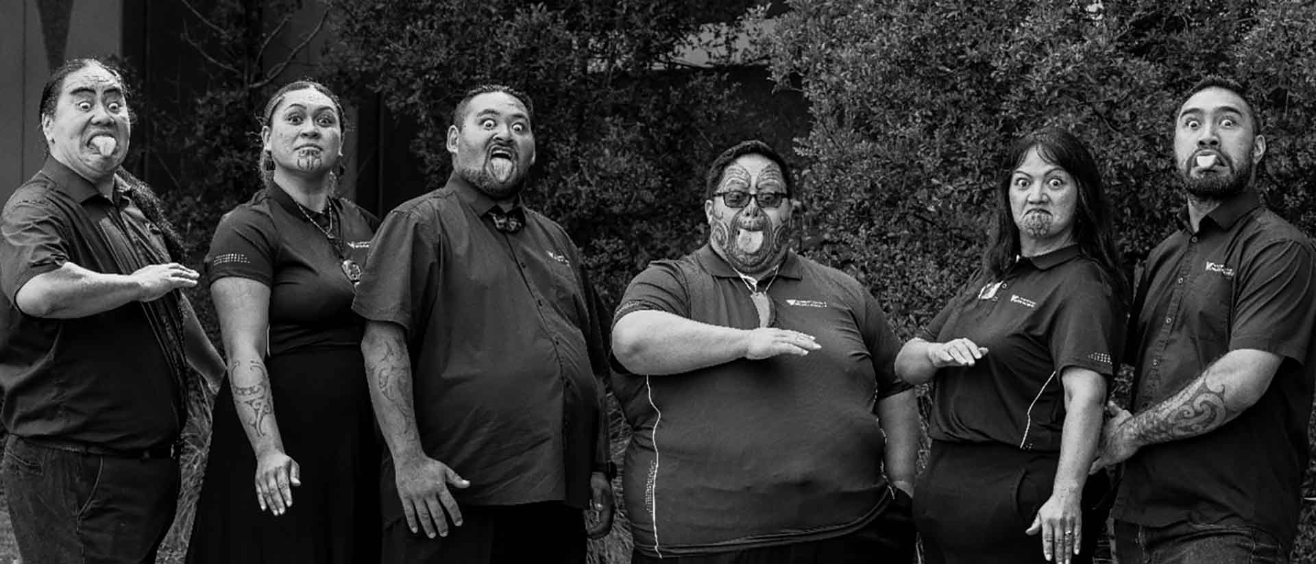 Bachelor of Māori Performing Arts team at Awanuiārangi