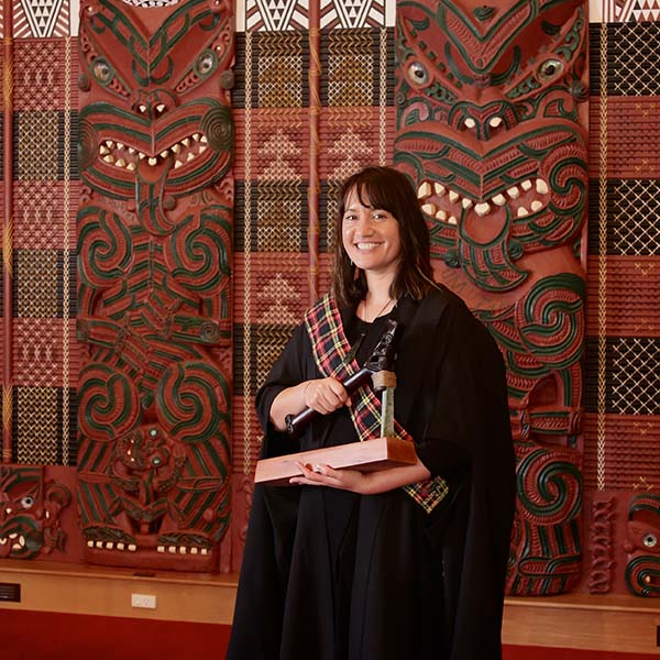 Ngawaiata Turnbull is completing her Doctorate at Te Whare Wānanga o Awanuiārangi