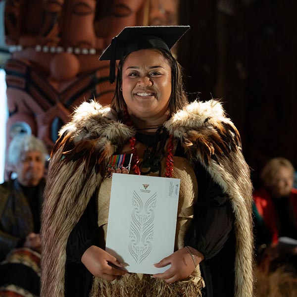 Photo of Genesis Kiliata at her graduation