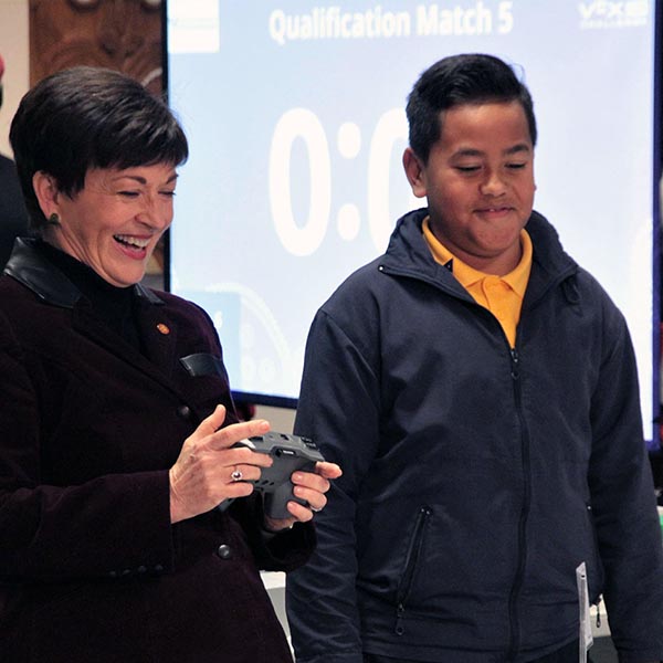 Governor-General experiences unique educational elements