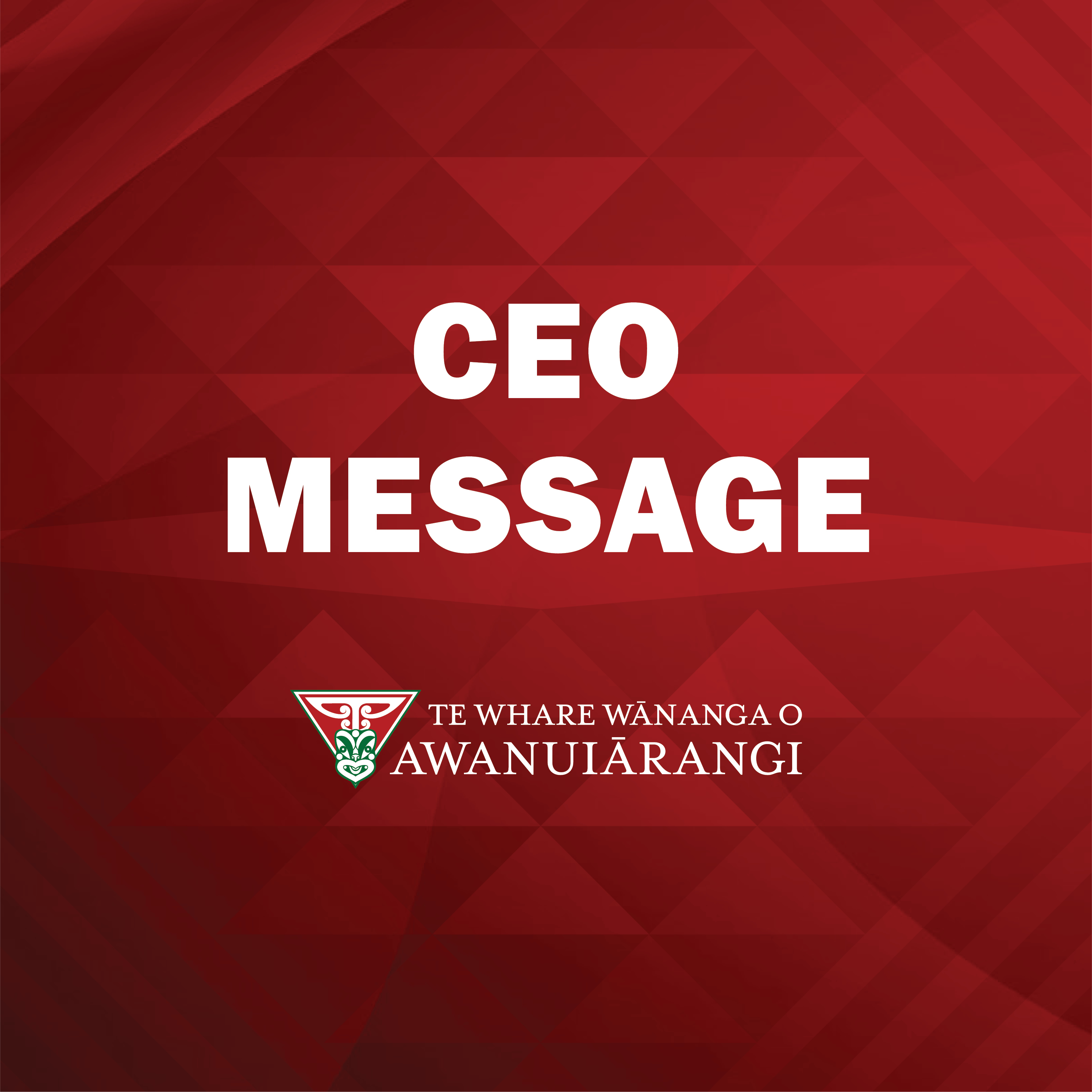 New year message from CEO 2021